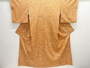 枝花模様小紋着物